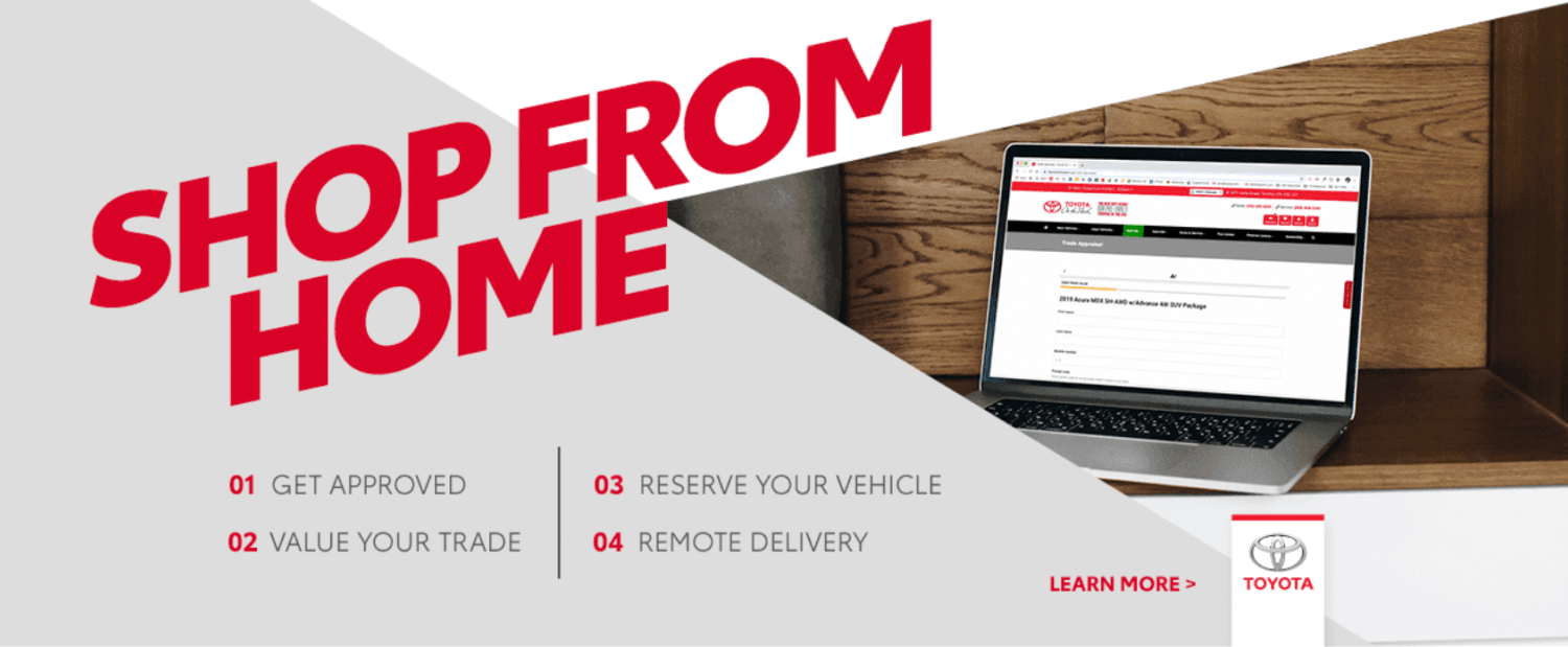 Shop From Home | Scarborough Toyota